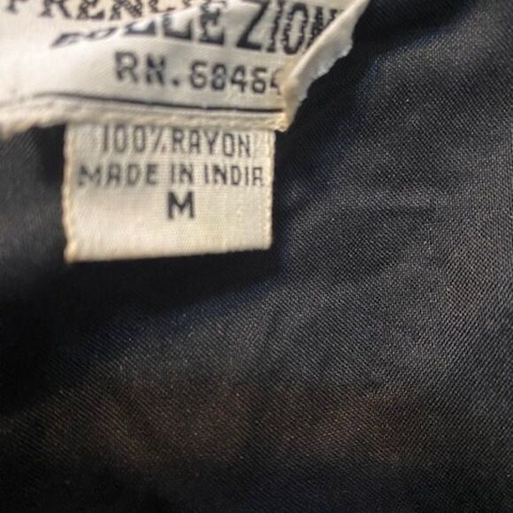 French Collezioni beaded Floral jacket, size Medium - Picture 3 of 4